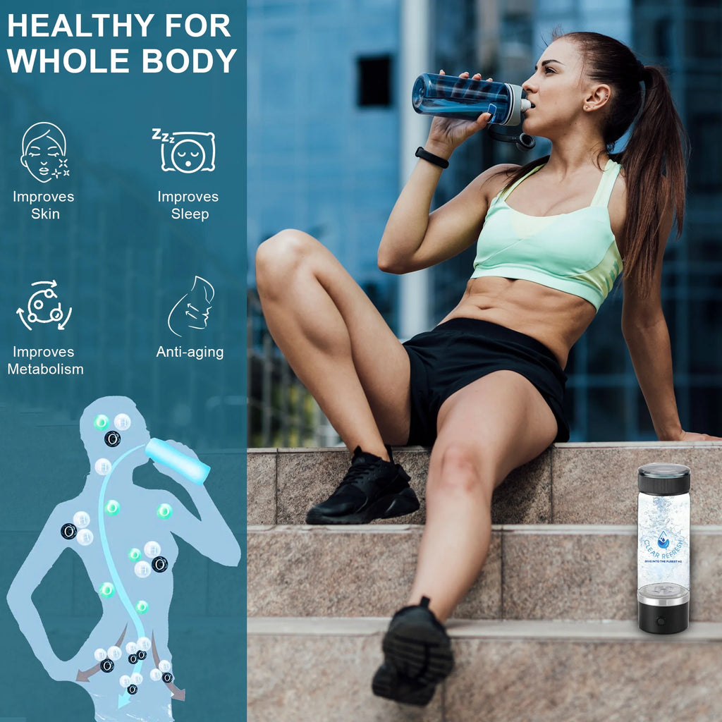 11.15 Oz Hydrogen Rich Water Bottle