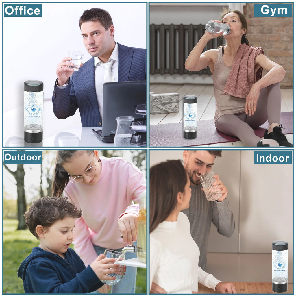 11.15 Oz Hydrogen Rich Water Bottle